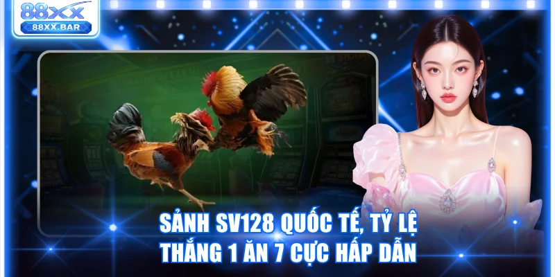 Sảnh SV128 quốc tế, tỷ lệ thắng 1 ăn 7 cực hấp dẫn